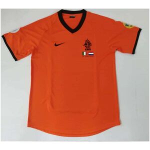 Mens Netherlands Retro Home Jersey 2000