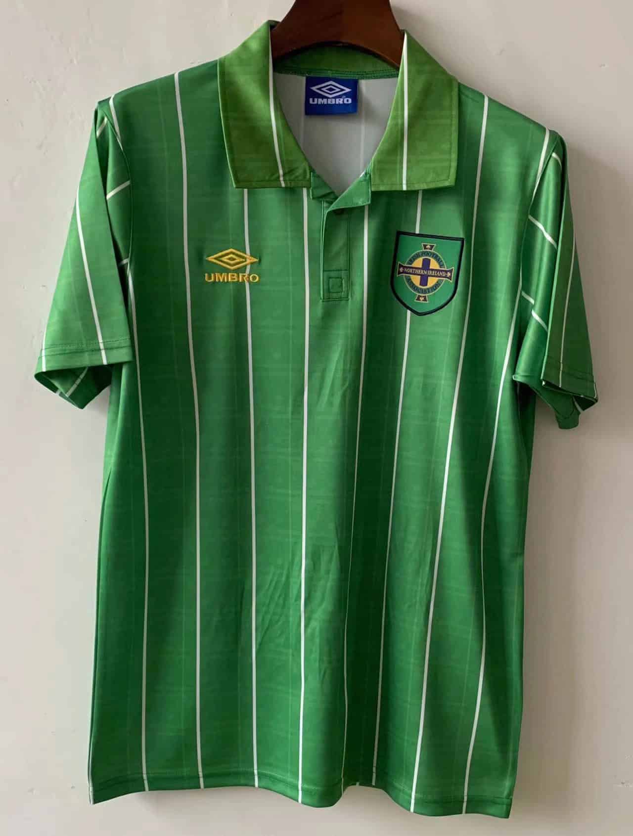 Mens Northern Ireland Retro Home Jersey 1992