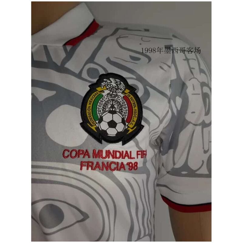 Mens Mexico Retro Away Jersey 1998