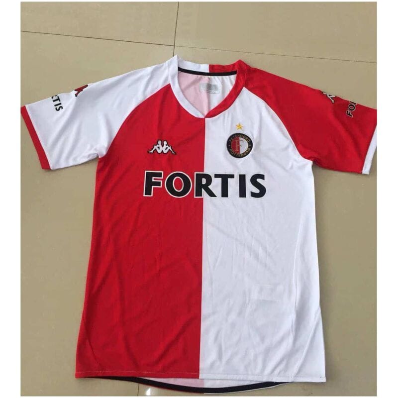 Mens Feyenoord Retro Home Jersey 2008