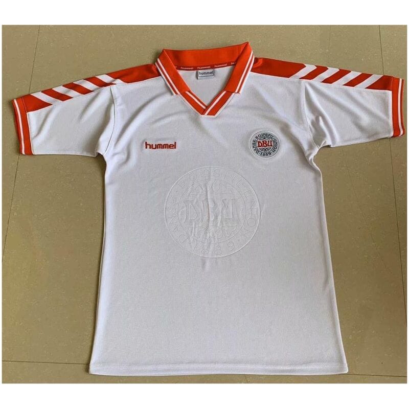 Mens Denmark Retro Away Jersey 1998