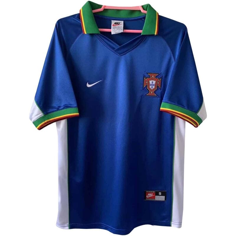 Mens Portugal Retro Away Jersey 1998