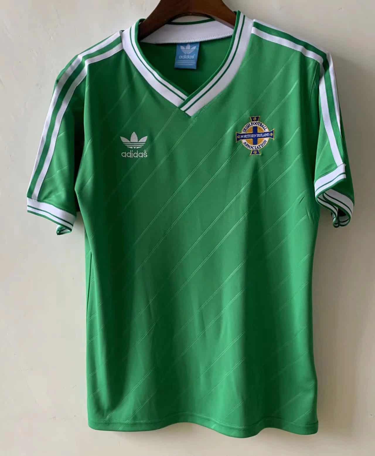 Mens Northern Ireland Retro  Home Jersey 1988