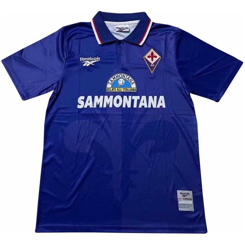 Mens ACF Fiorentina Retro Home Jersey 1995/96