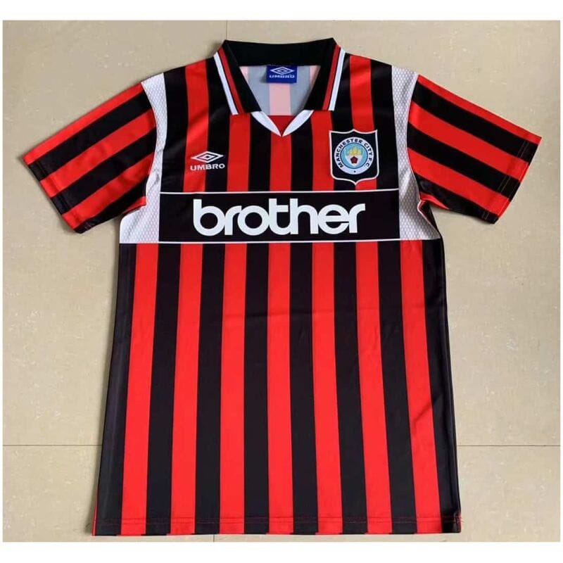 Mens Manchester City Retro Away Jersey 1996