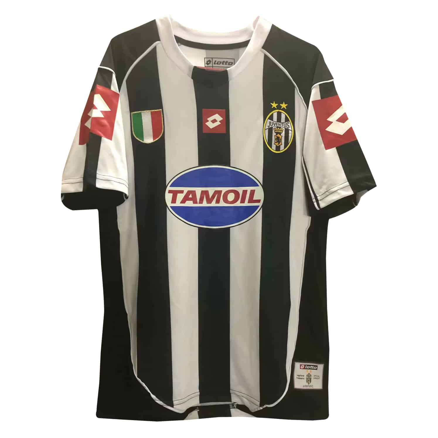 Juventus Retro Home Jersey Mens 2002/2003