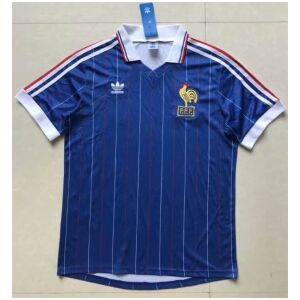 France Retro Home Jersey Mens 1982