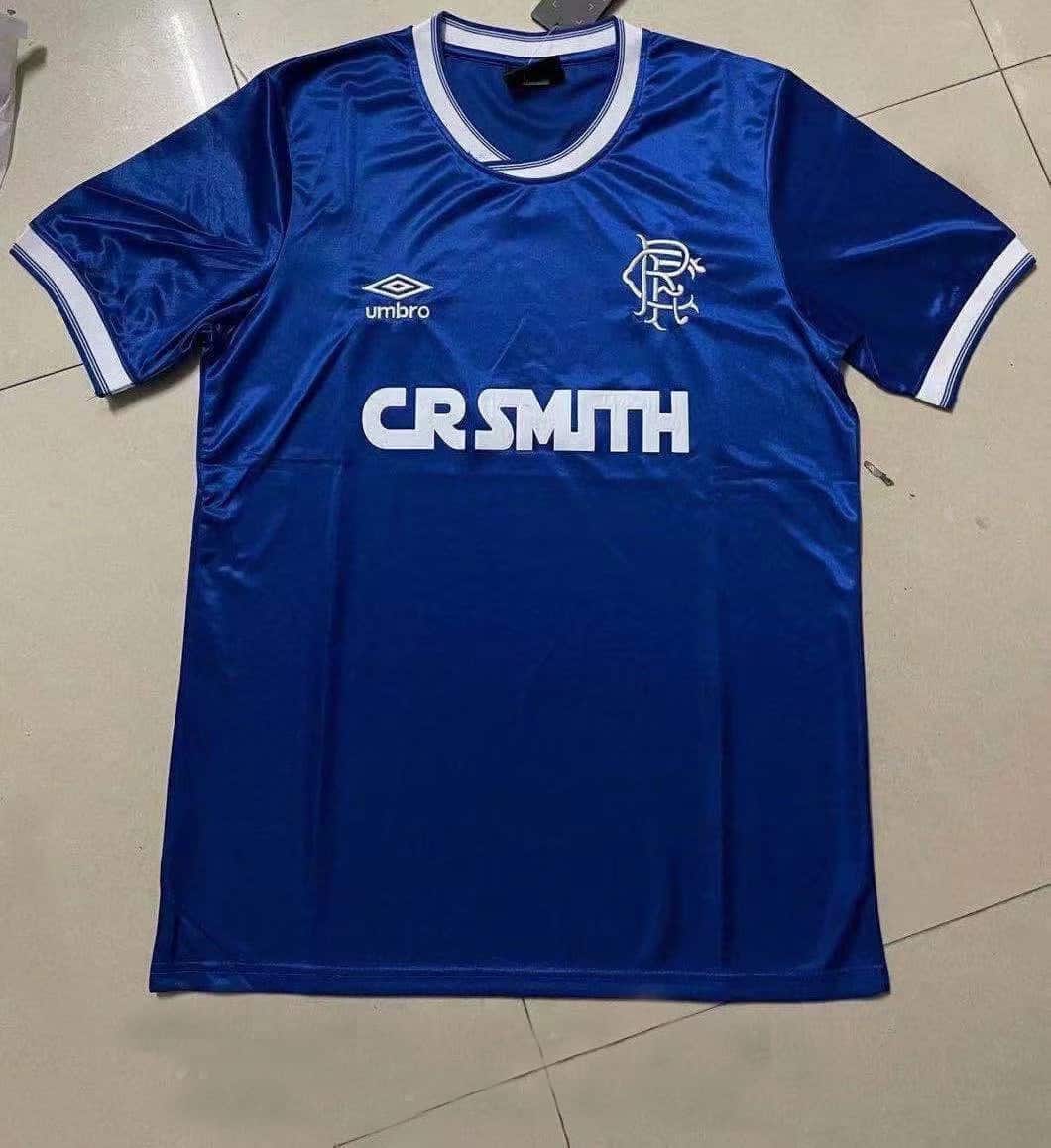 Mens Rangers Retro Home Jersey 1984-1987