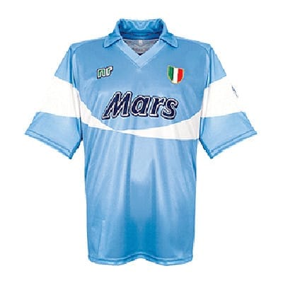 Mens Napoli Retro Home Jersey 1990/91