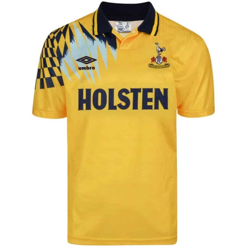 Mens Tottenham Hotspur  Retro Away Jersey 1992-1994