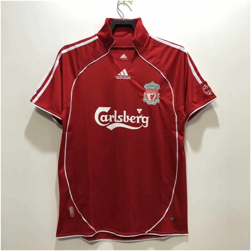 Herren Liverpool Retro Heim Trikot 2006-2008
