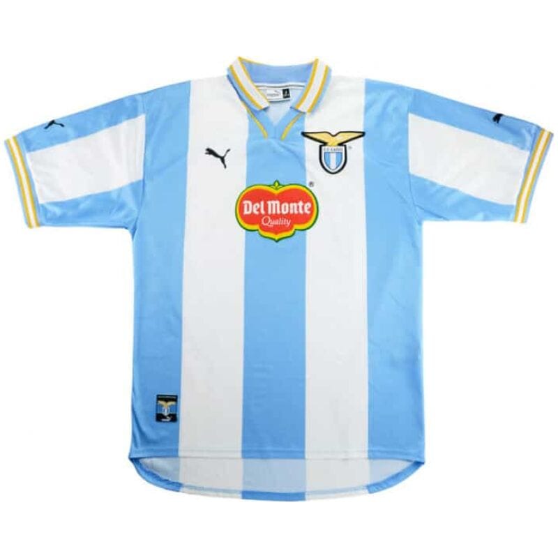 S.S. Lazio Retro Home Jersey Mens 1999/2000