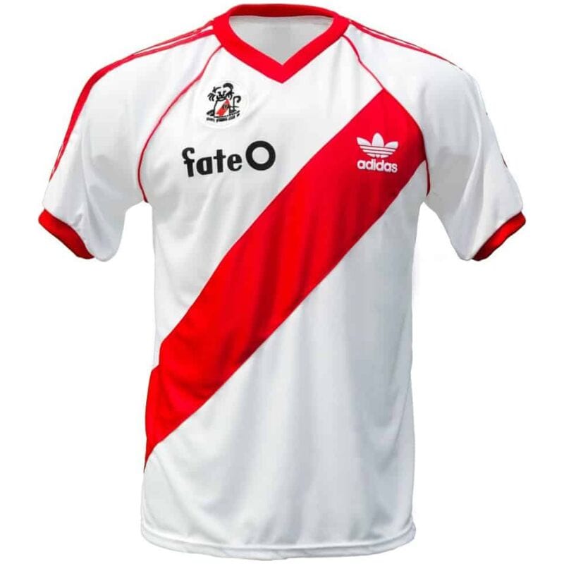 Herren River Plate Retro Home Jersey 1986