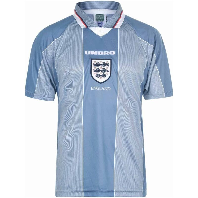 England Retro Away Jersey Mens 1996