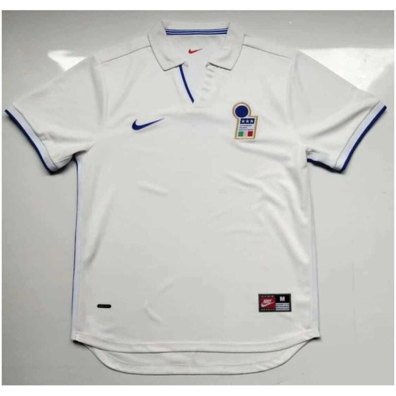 Mens Italy Retro Away Jersey 1998 World Cup