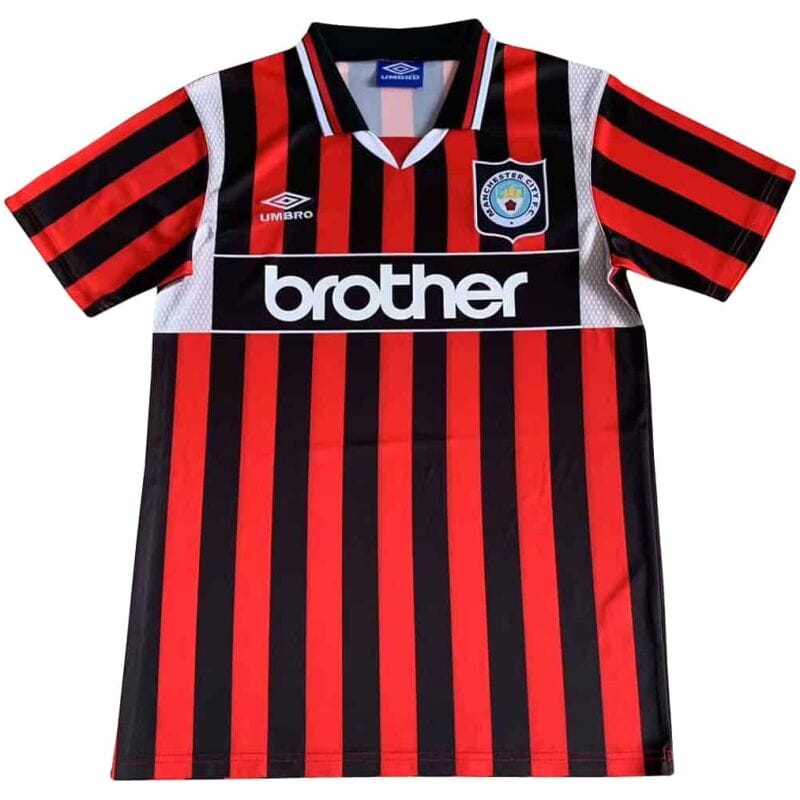 Mens Manchester City Retro Away Jersey 1996