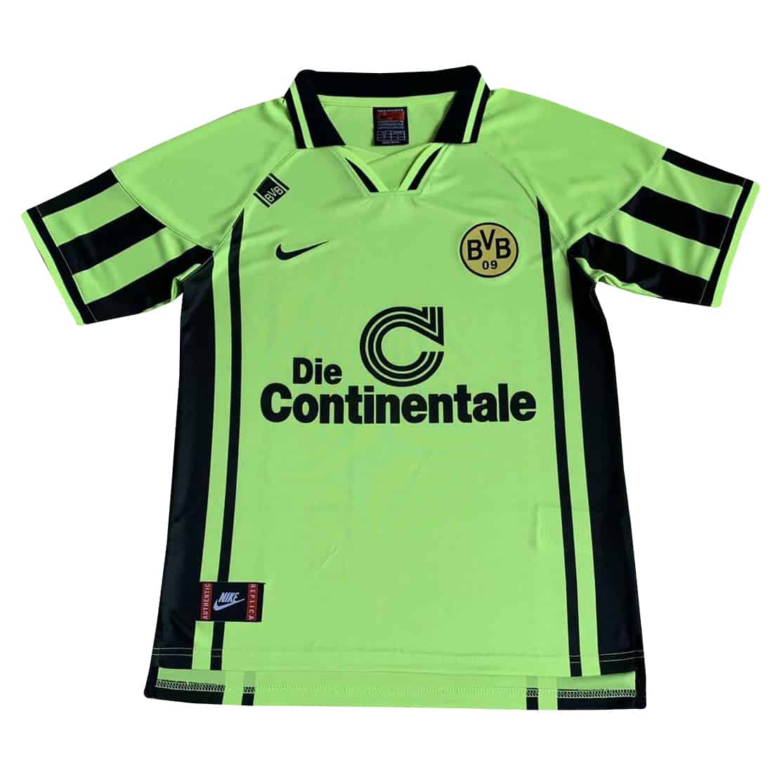 Borussia Dortmund Retro Home Jersey Mens 1996