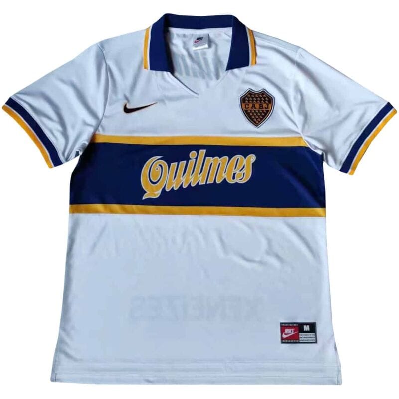 Boca Juniors Retro Away Jersey Mens 1997