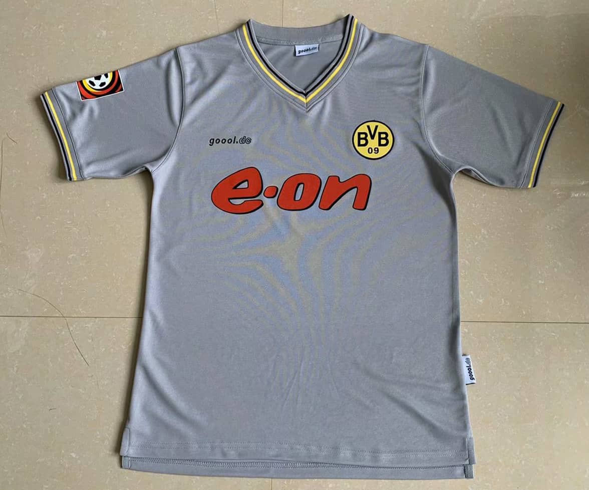 Borussia Dortmund Retro Away Jersey Mens 2000