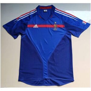 France Retro Home Jersey Mens 2004