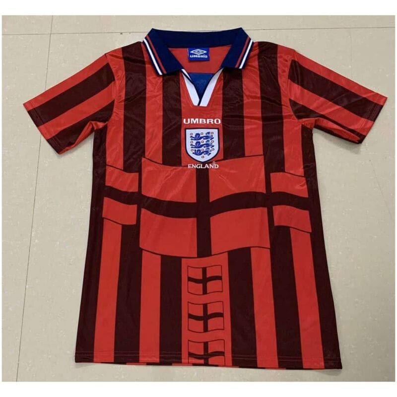 England Retro Away Jersey Mens 1998