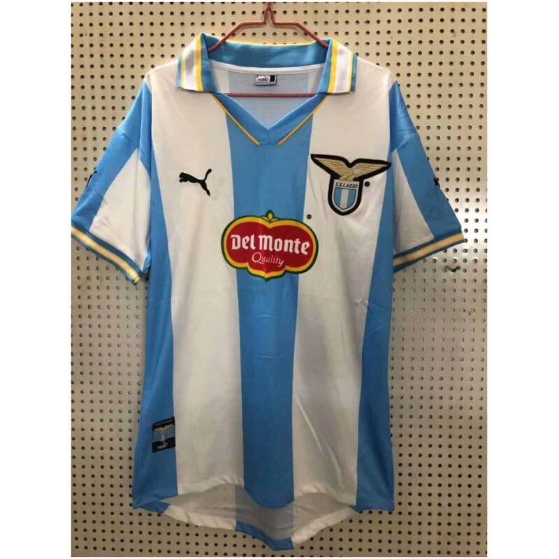 S.S. Lazio Retro Home Jersey Mens 1999/2000