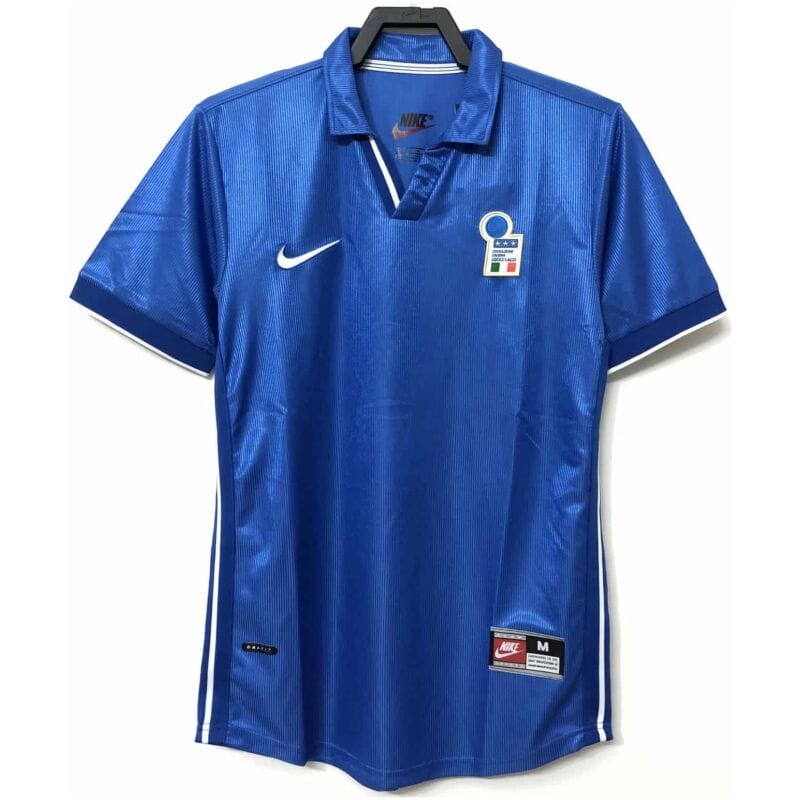 Mens Italy Retro Home Jersey 1998 World Cup