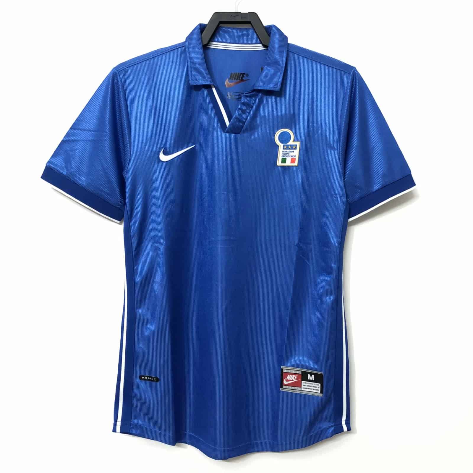 Mens Italy Retro Home Jersey 1998 World Cup