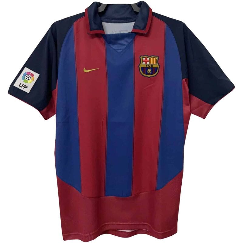Mens Barcelona Retro Home Jersey 2003/04
