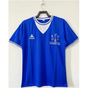 Mens Everton Retro ECWC Final Home Jersey 1985