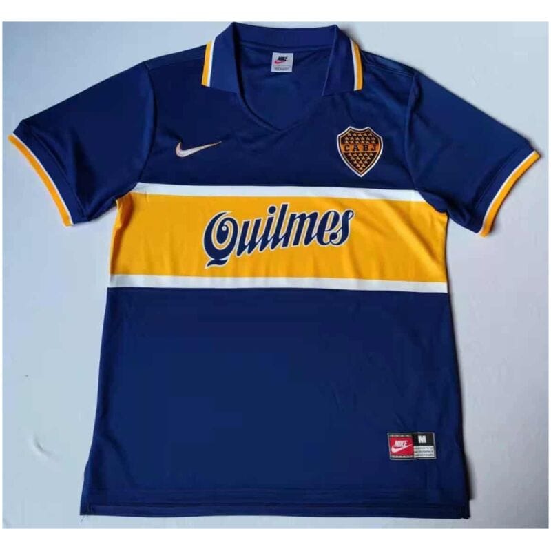 Boca Juniors Retro Home Jersey Mens 1997