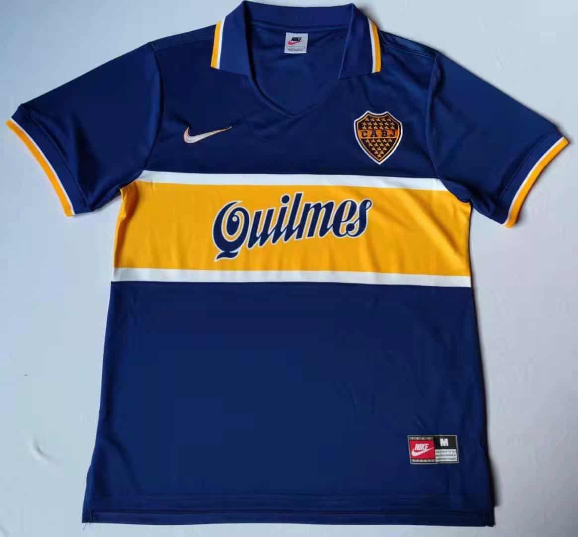 Boca Juniors Retro Home Jersey Mens 1997