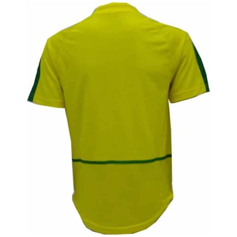 Brazil Home Retro Jersey Mens 2002