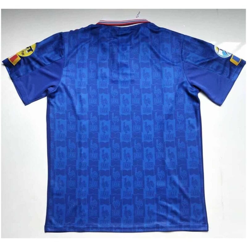 France Home Retro Jersey Mens 1996