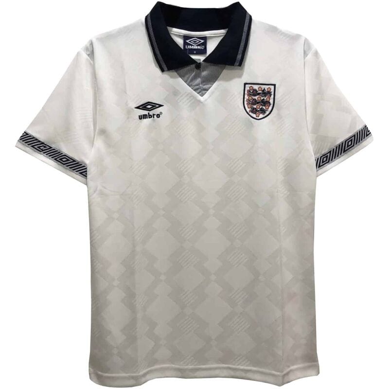 England Retro Home Jersey Mens 1990