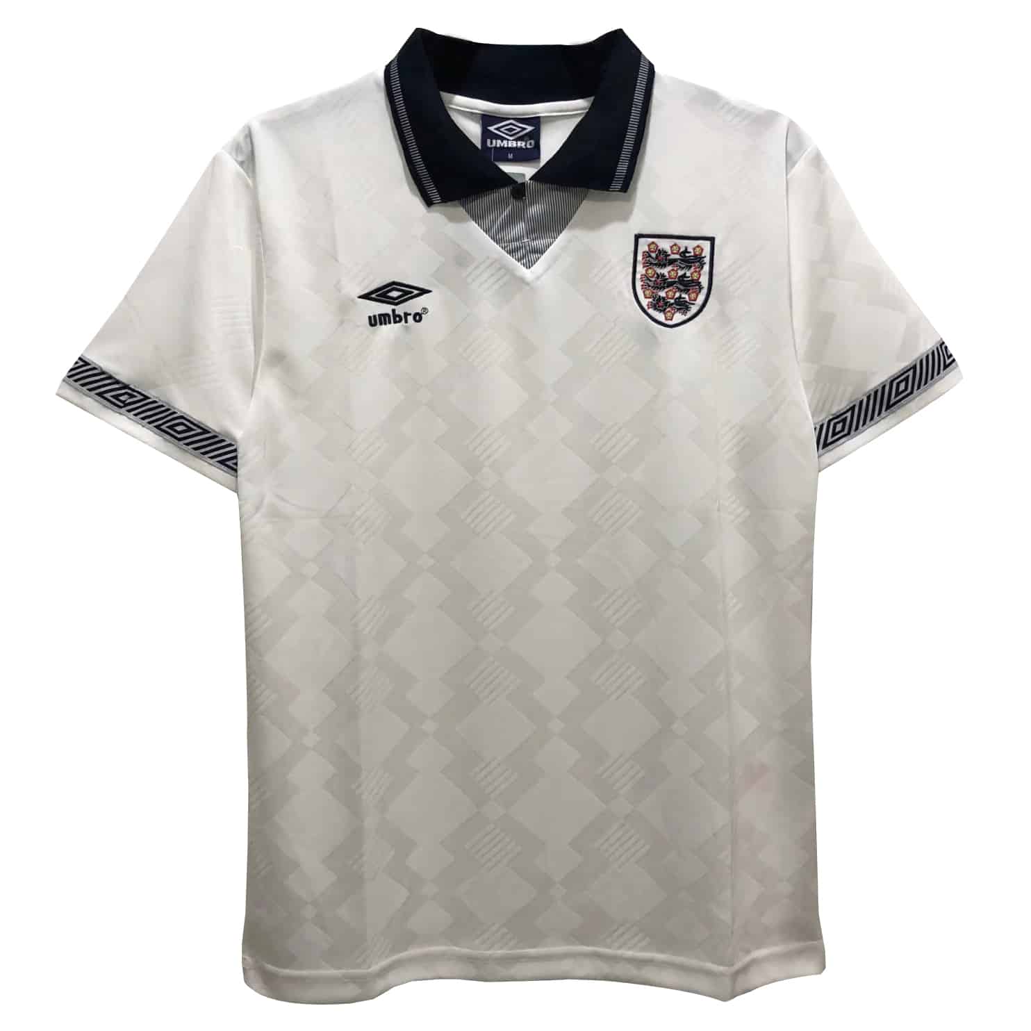 England Retro Home Jersey Mens 1990