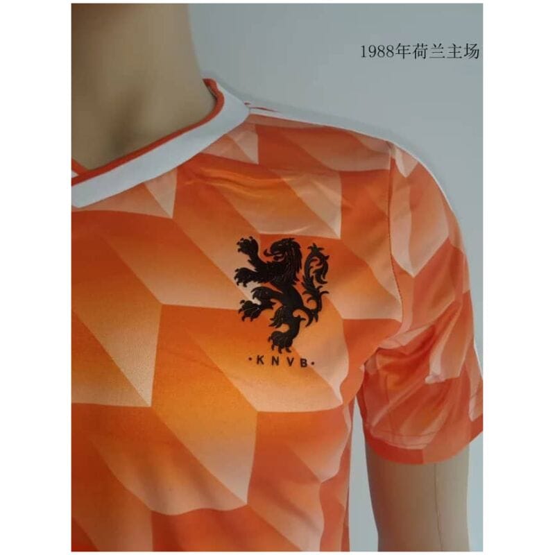 Mens Netherlands Retro Home Jersey 1988
