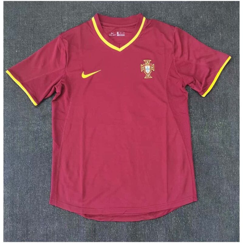 Mens Portugal Retro Home Jersey 2000