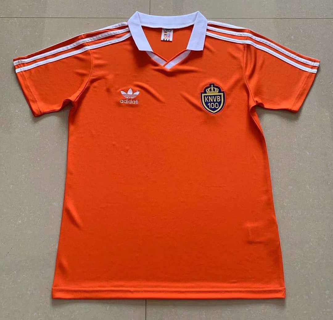 Mens Netherlands Retro Centenary Jersey 1988
