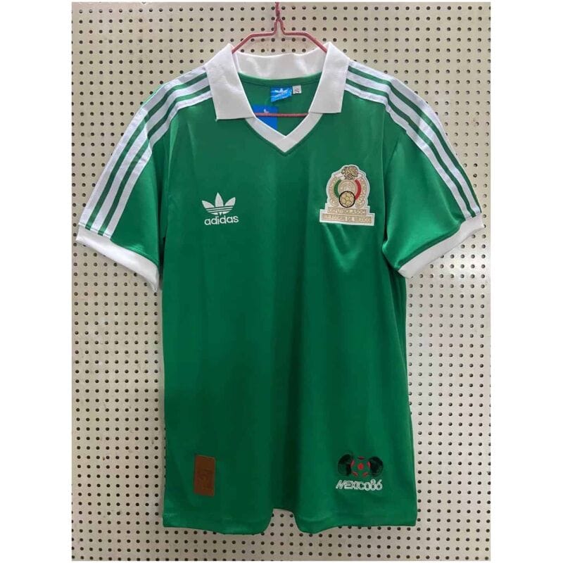 Mens Mexico Retro Home Jersey 1986