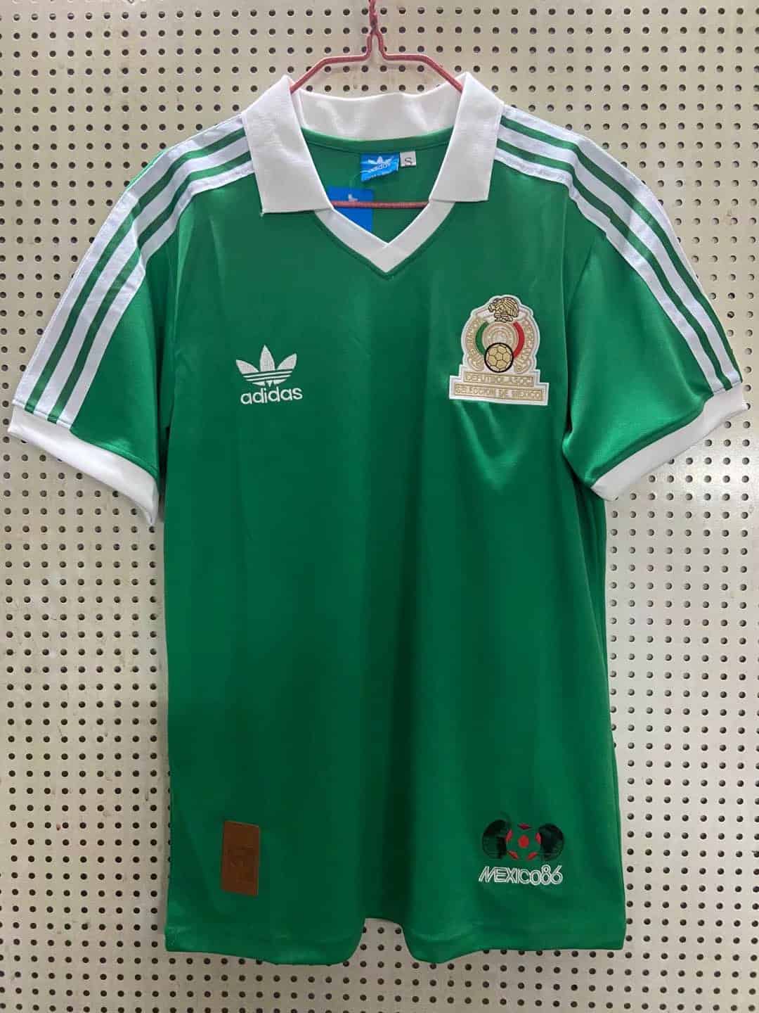 Mens Mexico Retro Home Jersey 1986