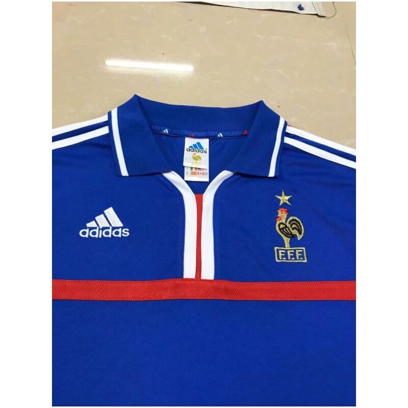 France Home Retro Jersey Mens 2000