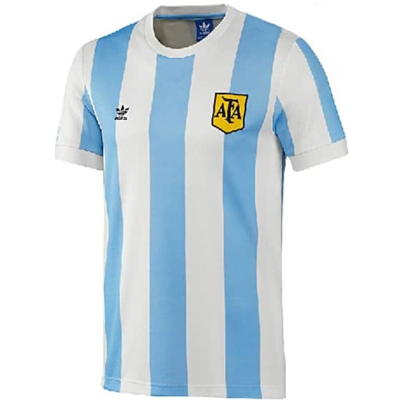 Argentina Home Retro Jersey Mens 1978