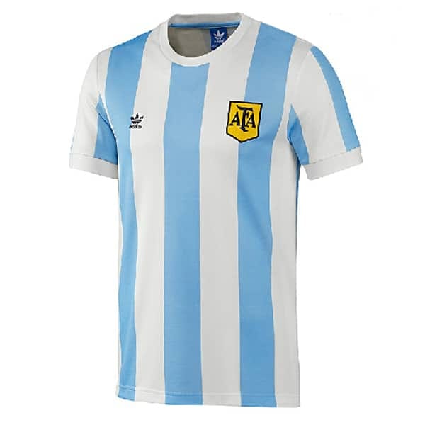 Argentina Home Retro Jersey Mens 1978