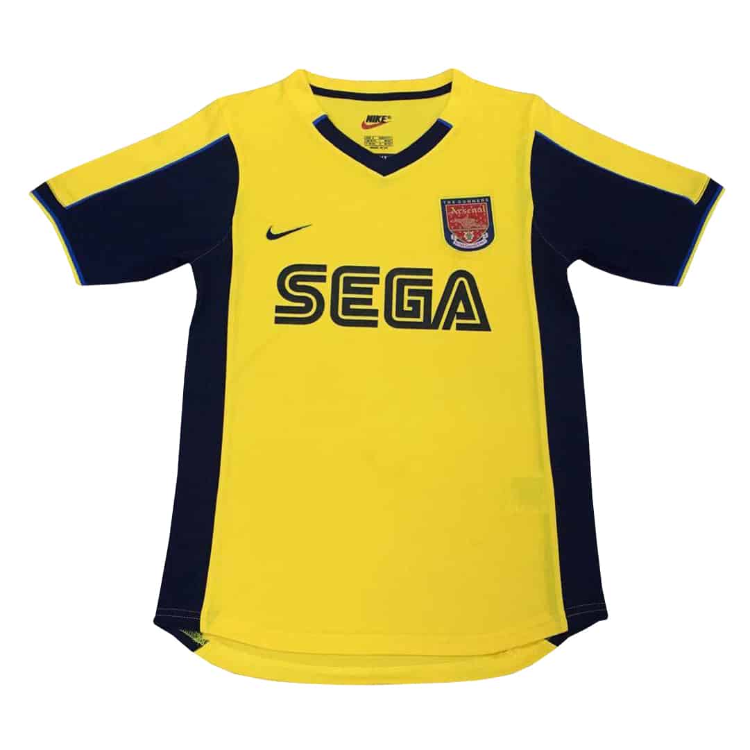Arsenal Retro Away Jersey Mens 2000