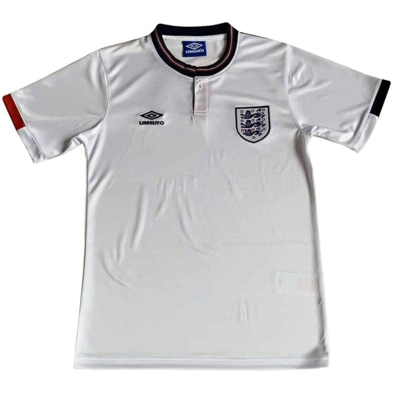 England Retro Home Jersey Mens 1989