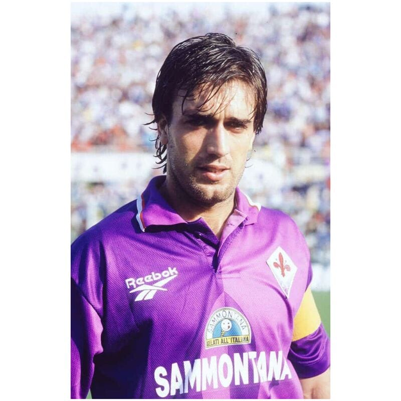 Mens ACF Fiorentina Retro Home Jersey 1995/96