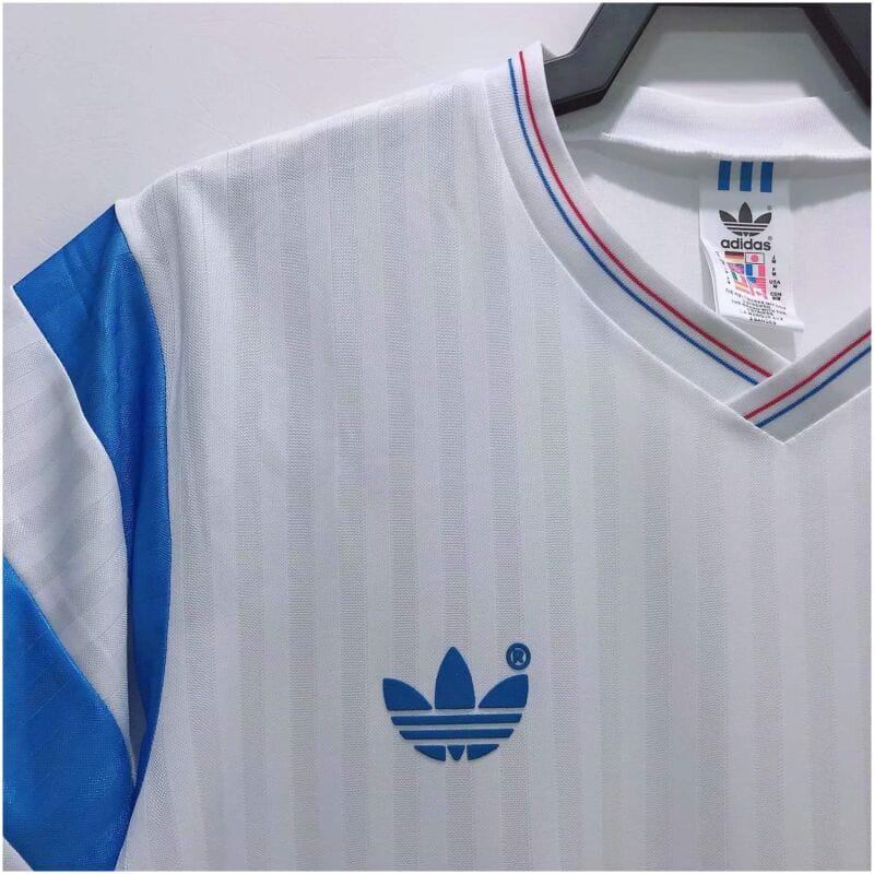 Mens Olympique Marseille Retro Home Jersey 1990