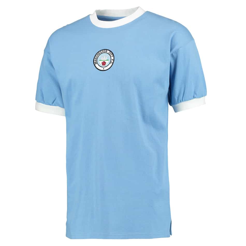 Mens Manchester City Retro Home Jersey 1972