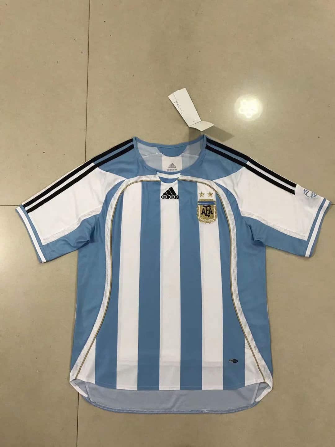 Argentina Home Retro Jersey Mens 2006